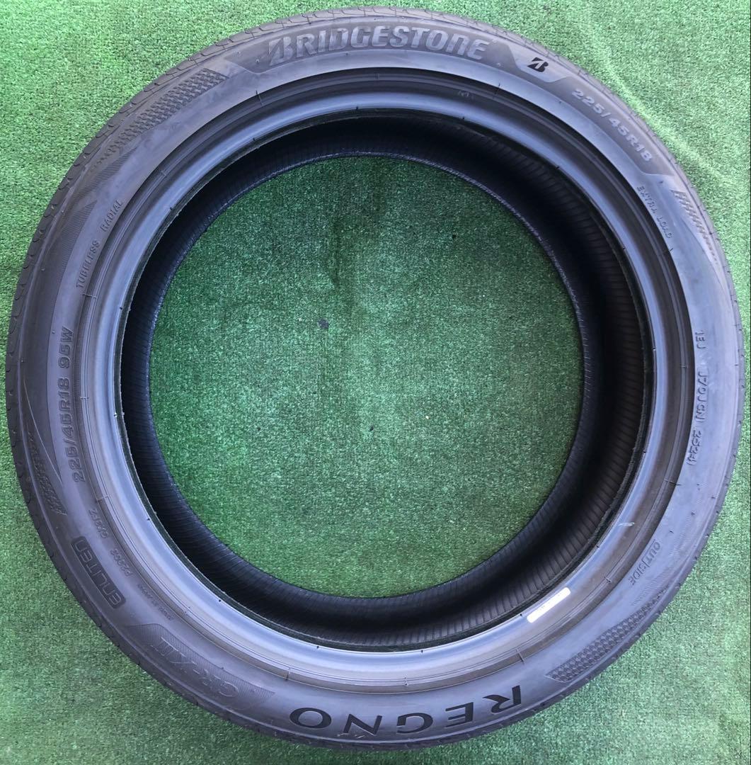 225/45 R18 BRIDGESTONE REGNO GR-XIII、4本