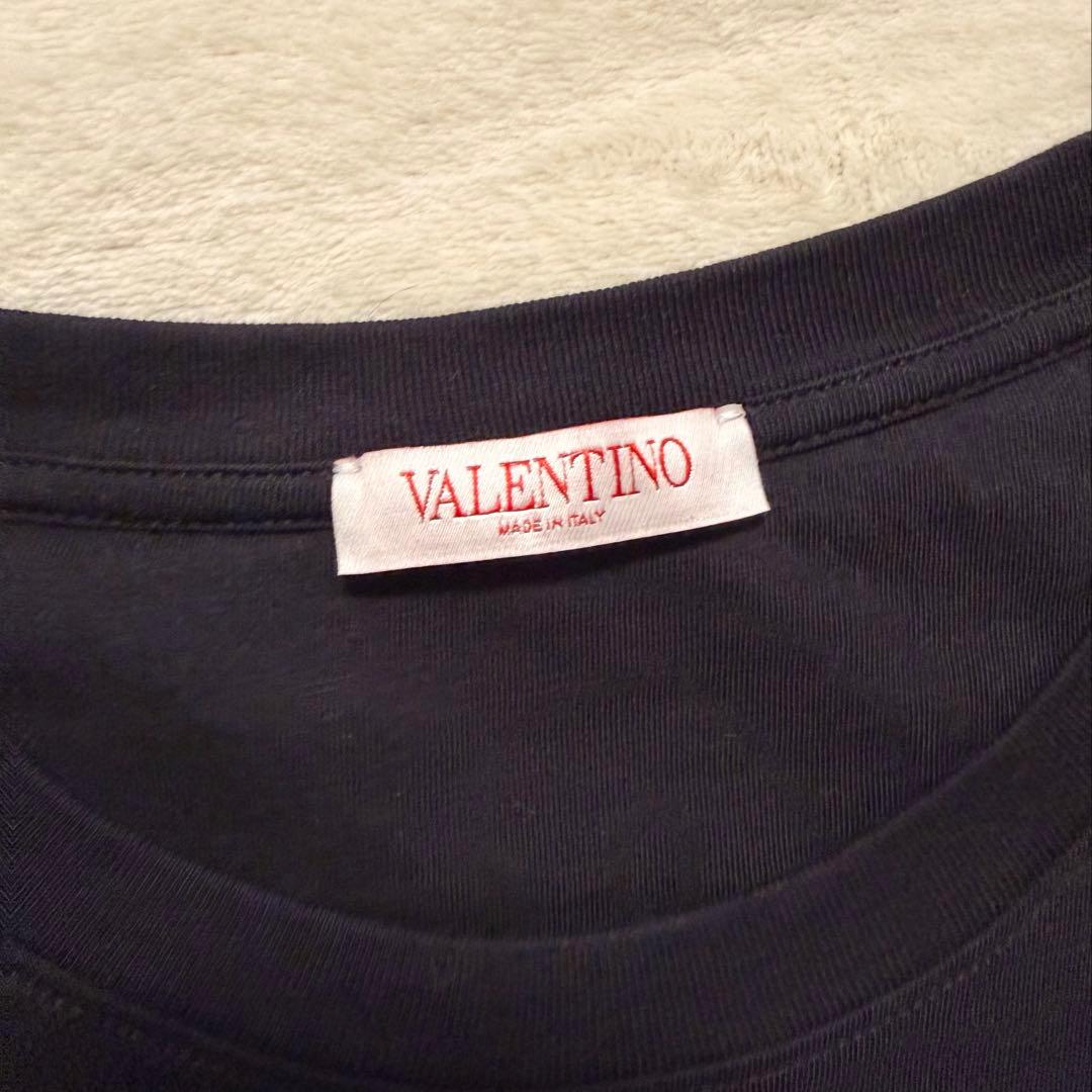ヴァレンティノ Valentino Vロゴ コットン Tシャツ