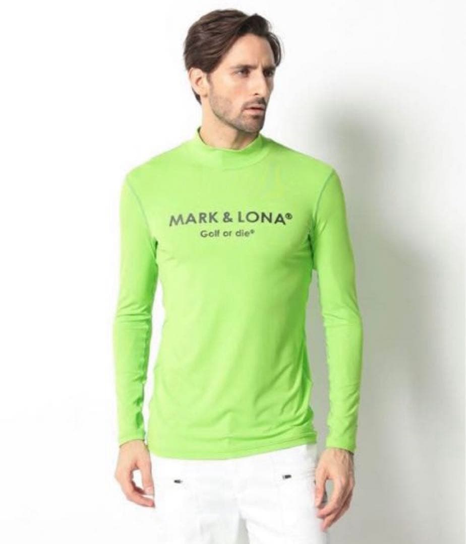 【美品】MARK&LONA インナーシャツ モックネック アンダー