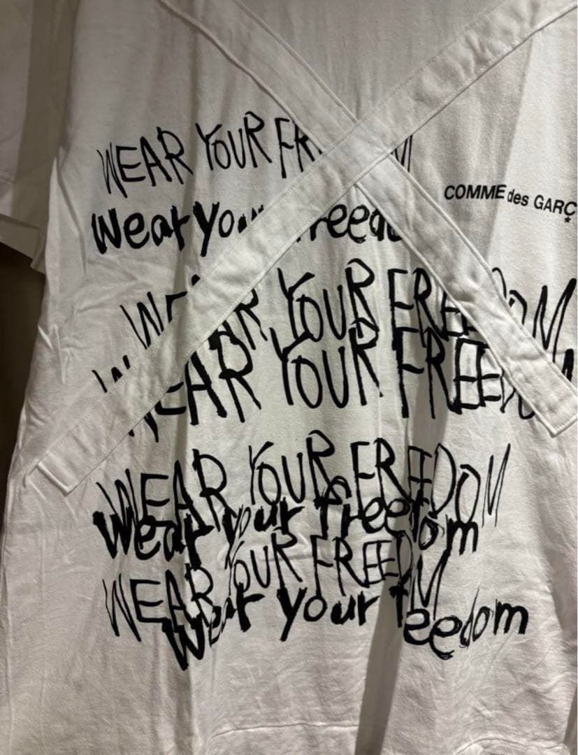 キ*K様 コムデギャルソン 半袖Tシャツ Lサイズ