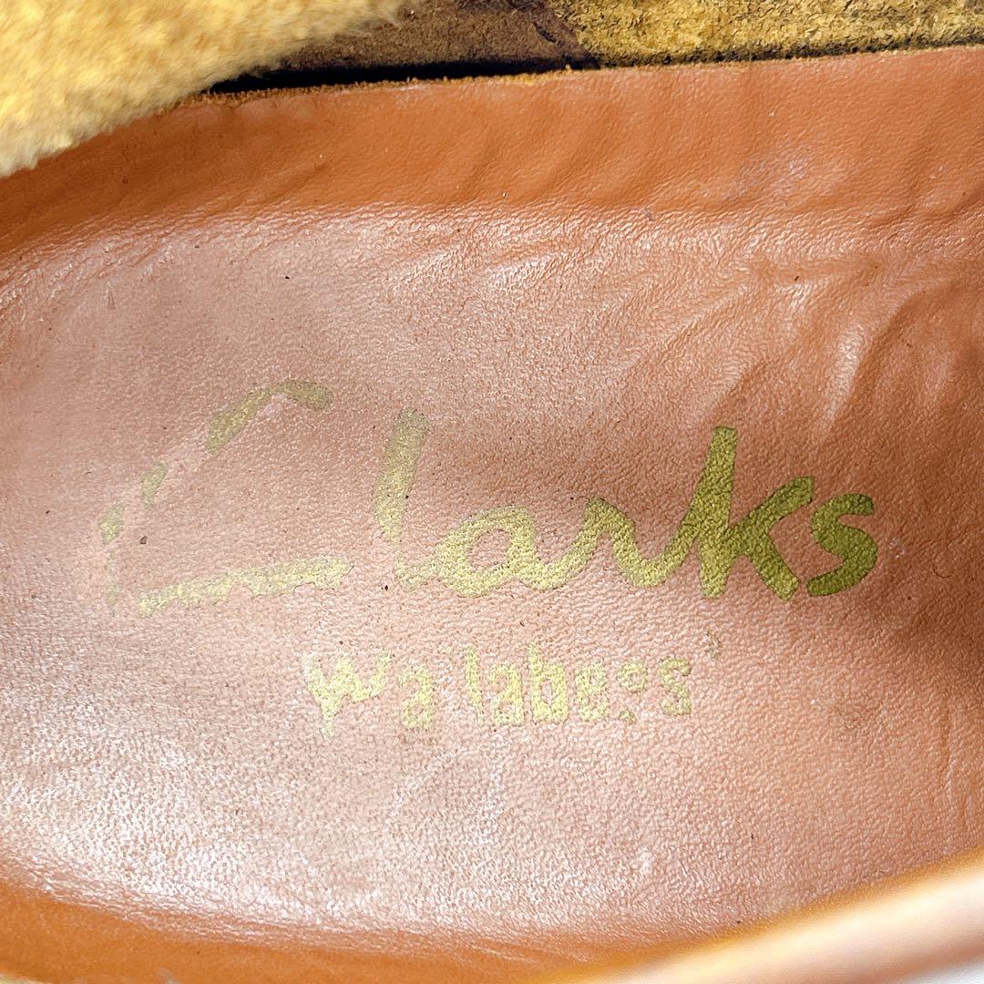 Clarks クラークス 27cm ワラビー チャッカブーツレザー ブラウン