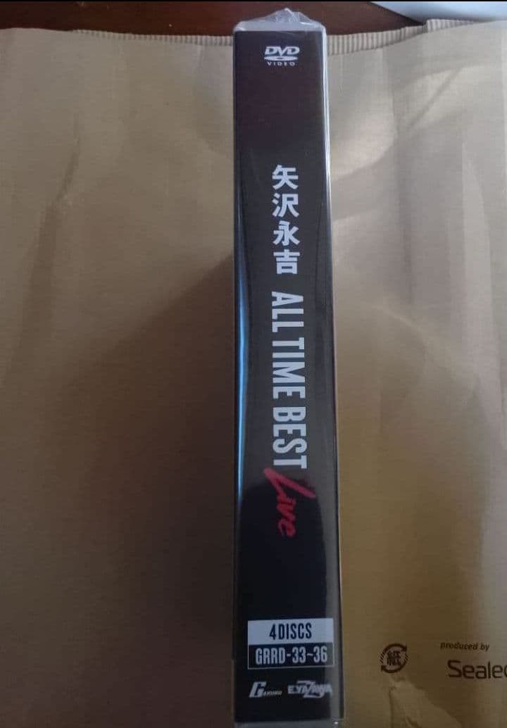 新品未開封 矢沢永吉/ALL TIME BEST LIVE〈4枚組〉DVD