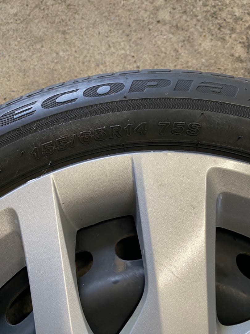 NBOX ブリヂストン エコピアEP150 165/55R15 HONDA