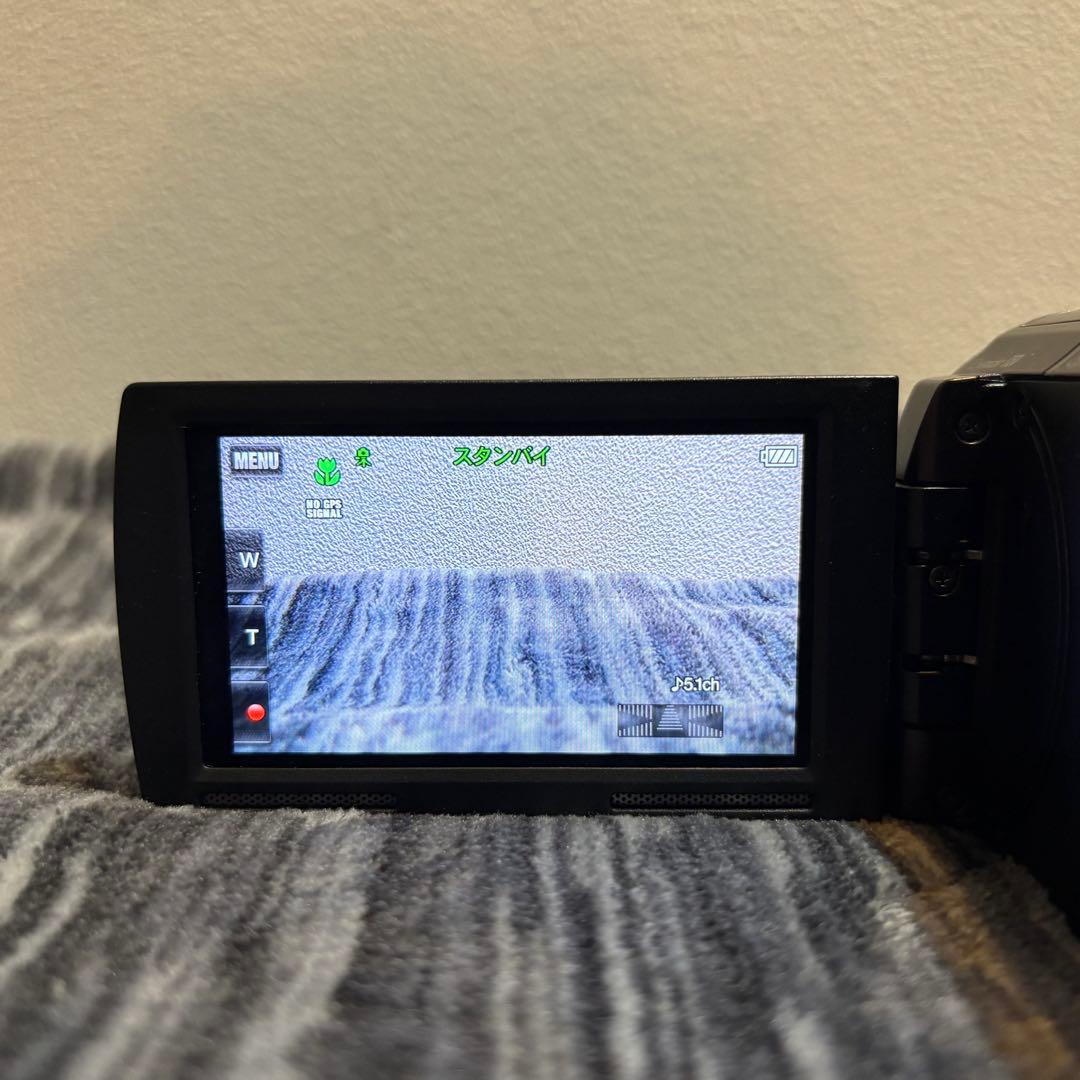 【美品】SONY HDR-CX590V ビデオカメラ　付属品多数