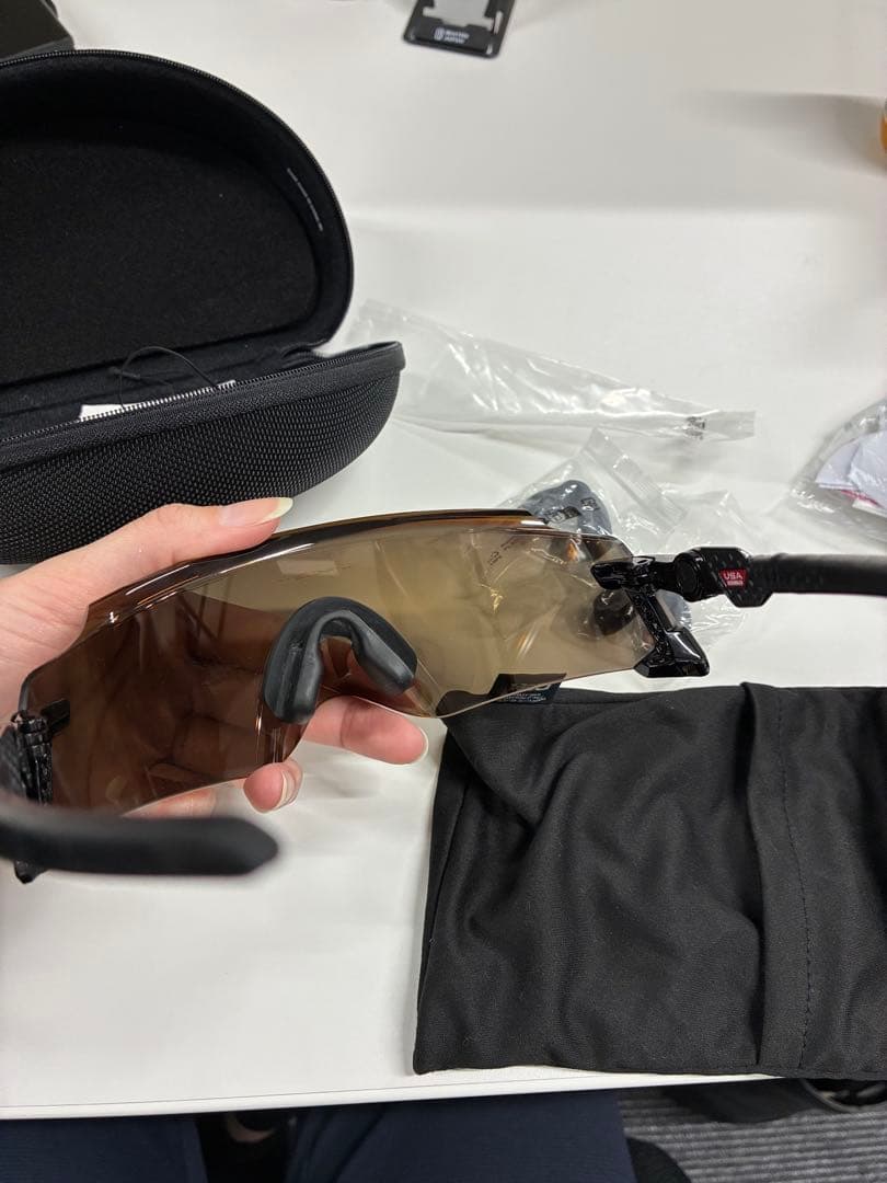 の*ん様 I*v様 Oakley Kato Prizm 24kレンズ ケース付き