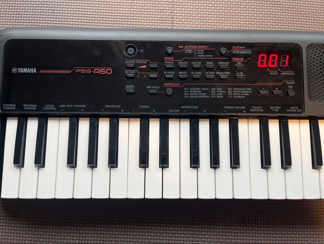 YAMAHA PSS-A50 ヤマハ デジタルキーボード ほぼ未使用