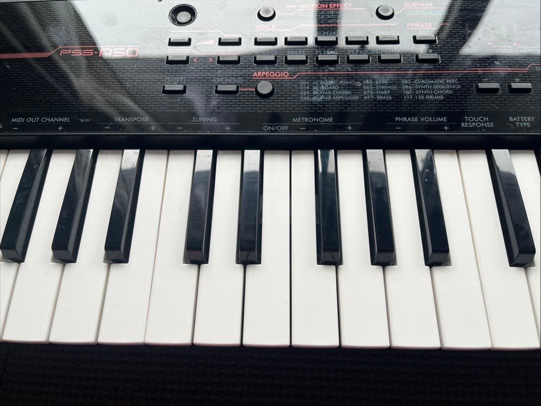 YAMAHA PSS-A50 ヤマハ デジタルキーボード ほぼ未使用