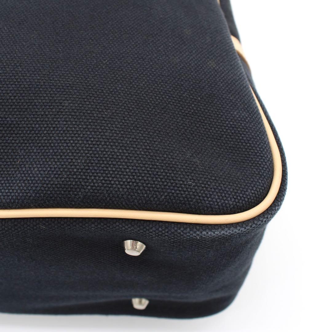 【美品】BURBERRY ノバチェック ミニボストンバッグ セミショルダー 黒