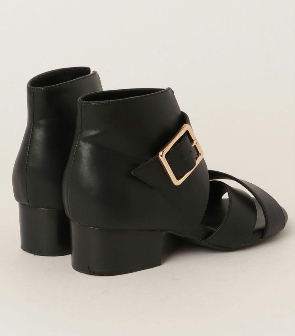 ぴ*ん様 RIM.ARK　Cross faux leather shoes　23