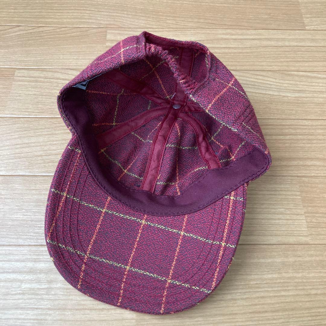 デッドストック 90s USA製 GOORIN BROS チェック キャップ