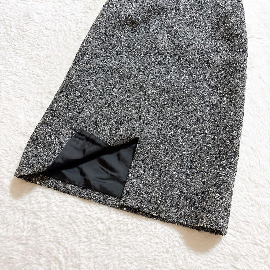 [超美品]FOXEY フォクシー ビーズ ツイード ワンピース