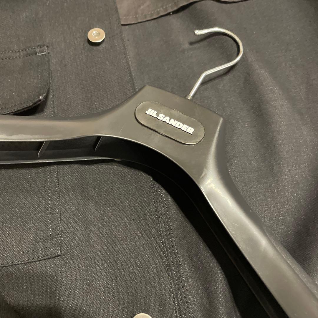 JIL SANDER 25SS 襟レザー カバーオール　チョアジャケット　44