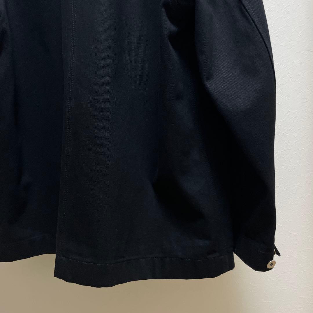 JIL SANDER 25SS 襟レザー カバーオール　チョアジャケット　44