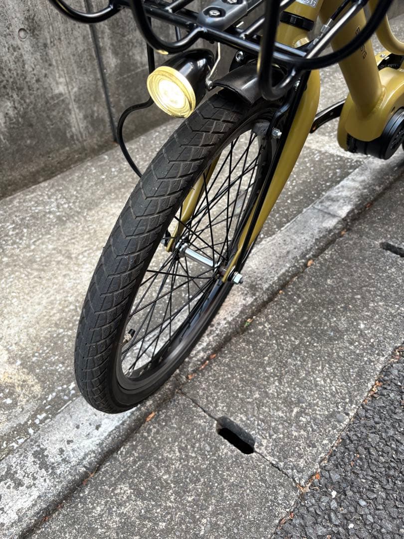 電動アシスト機能付き自転車　アサヒ　エナシスコンパクト　電動アシスト　20インチ