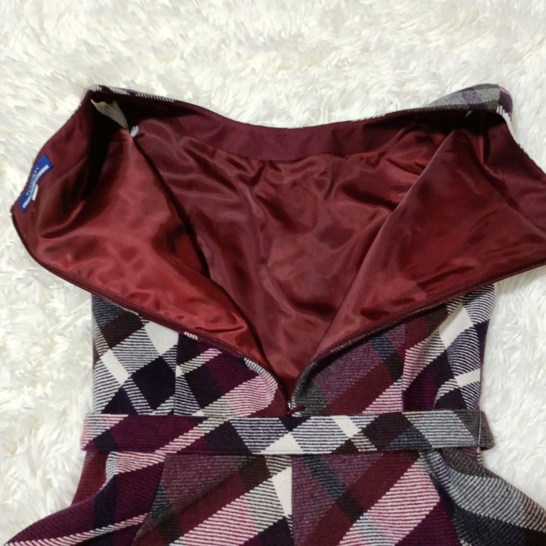 【美品✨️】BURBERRY BLUE LABEL ジャンパースカート 36