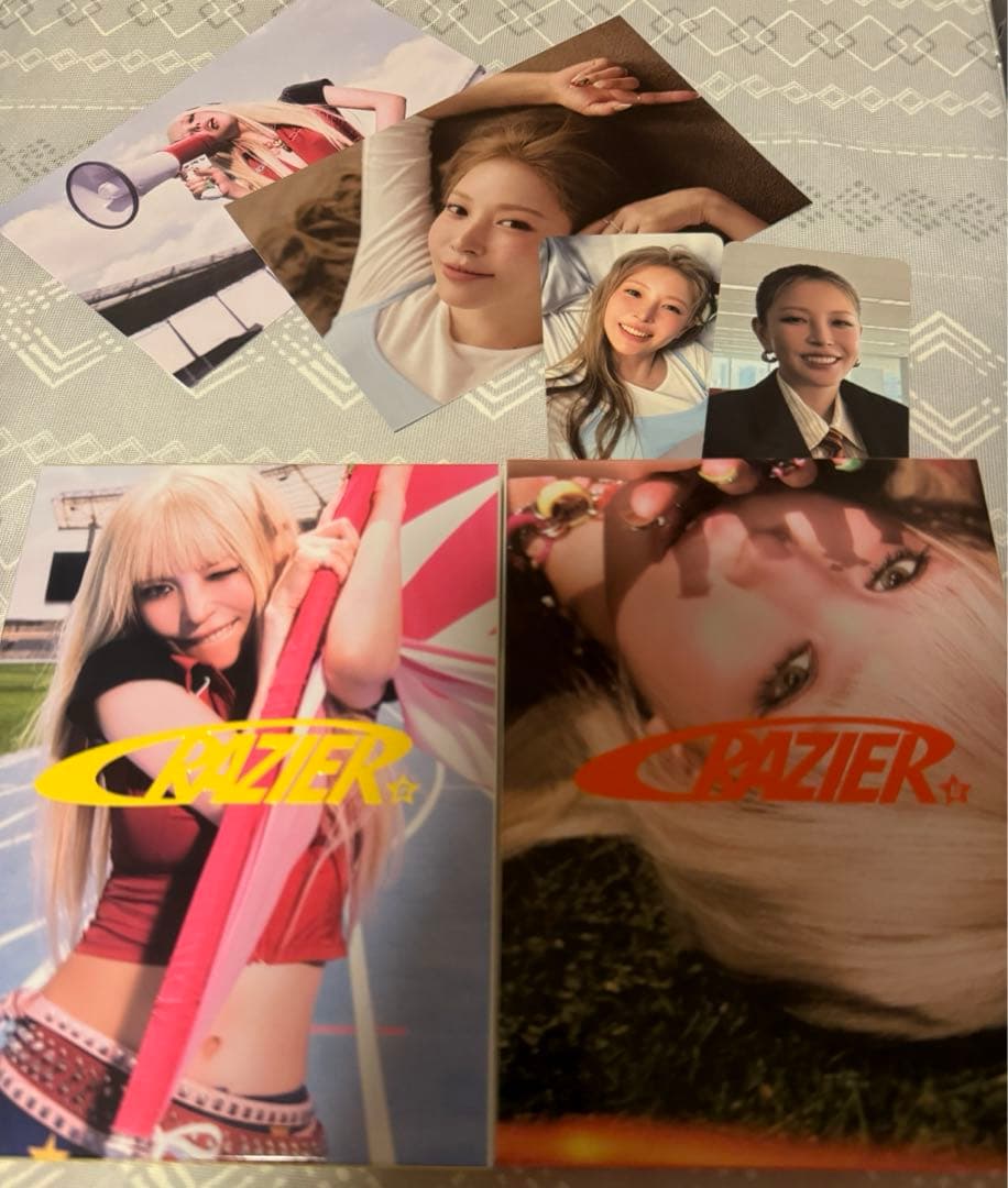 トレカポスカ付BoA Crazier CD 韓国盤 アルバム Louder 2枚