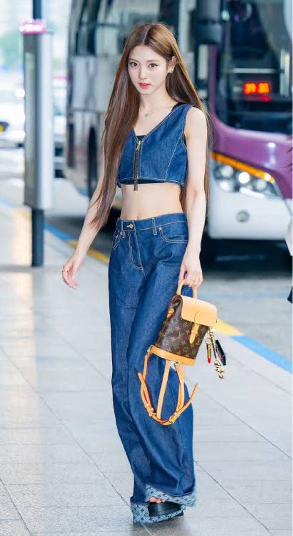 LOUIS VUITTON デニム パンツ モノグラム 34 新品タグ付き
