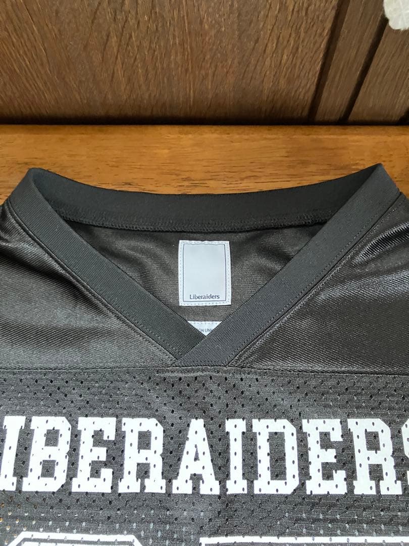Liberaiders フットボールTシャツ BK メッシュ L 未使用