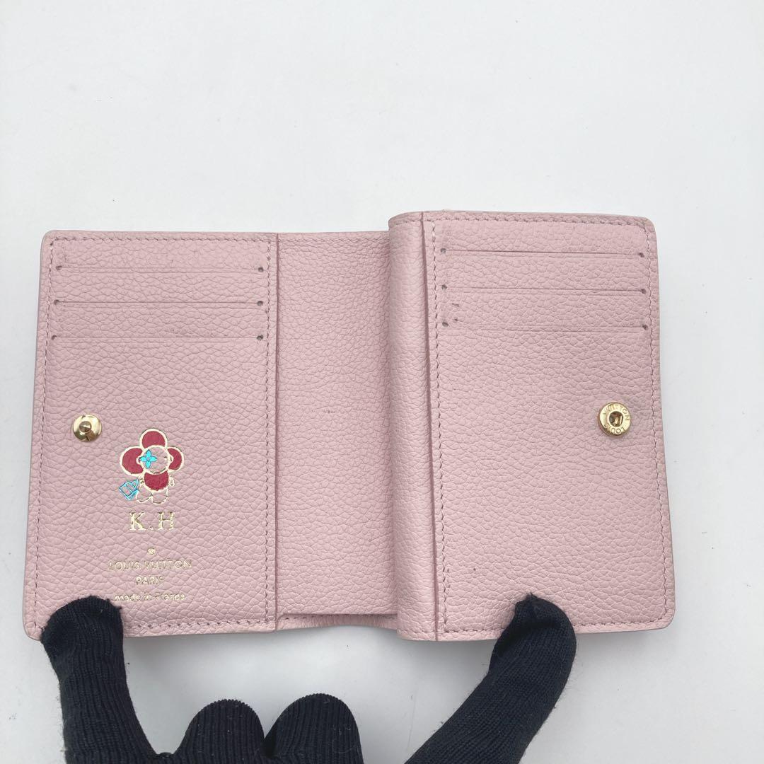 極美品 ルイヴィトン 折財布 モノグラム アンプラント ポルトフォイユ クレア