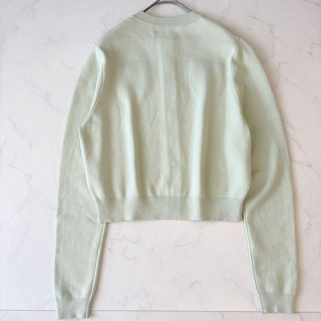 CABaN キャバン コットン カシミヤ カーディガン ライトグリーン 極美品