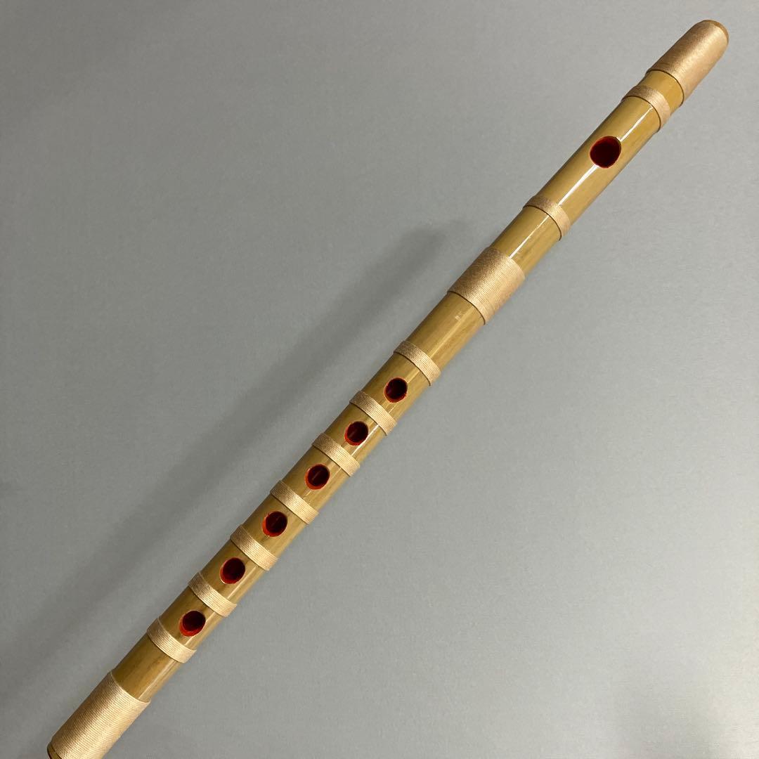 【神楽笛（古典調篠笛、囃子笛）】総巻　MRK-91 和楽器　竹笛