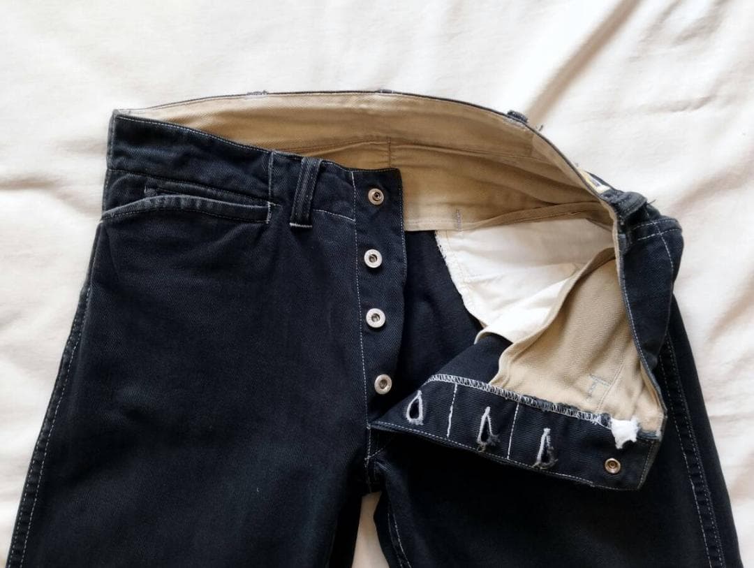 希少 Warehouse ウエアハウス　フリスコパンツ　黒　ブラック