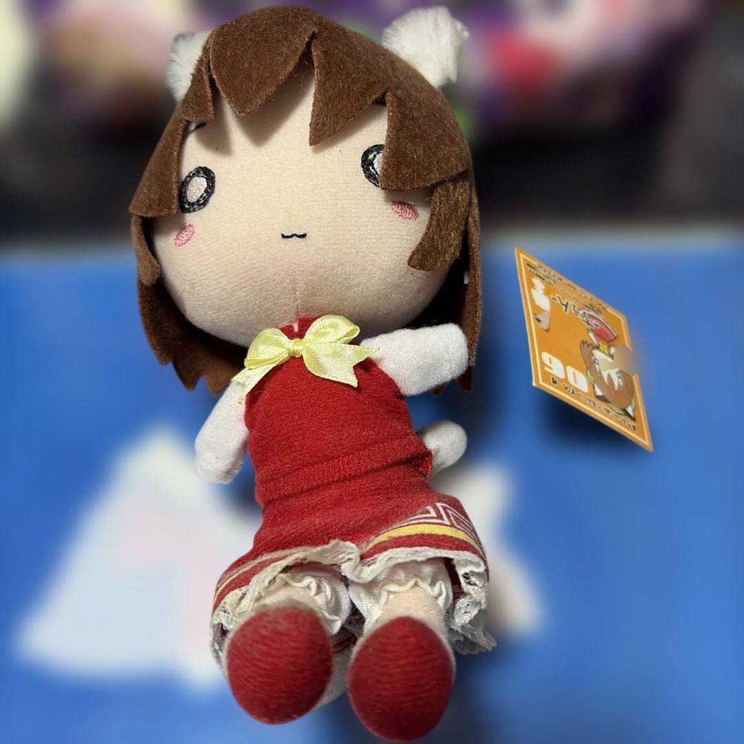 東方project ふにふにぬいぐるみ　3体まとめ売り　永琳　橙　お燐
