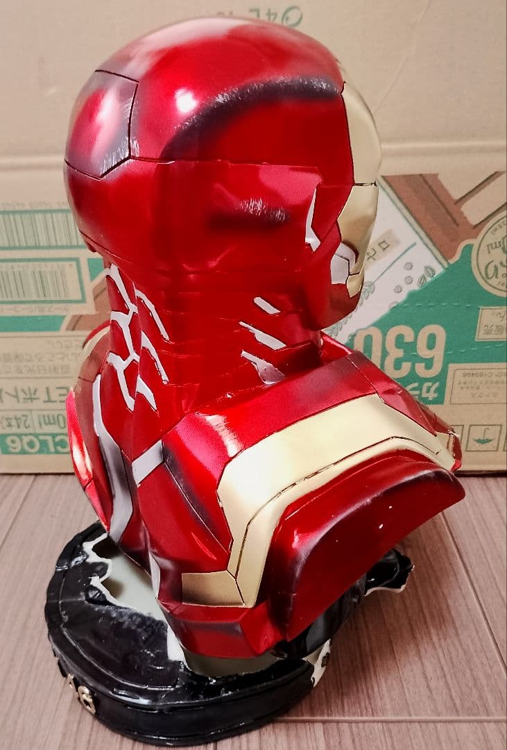 ✭激レア IRONMAN Mk47 バスト フィギュア アイアンマン 破損品