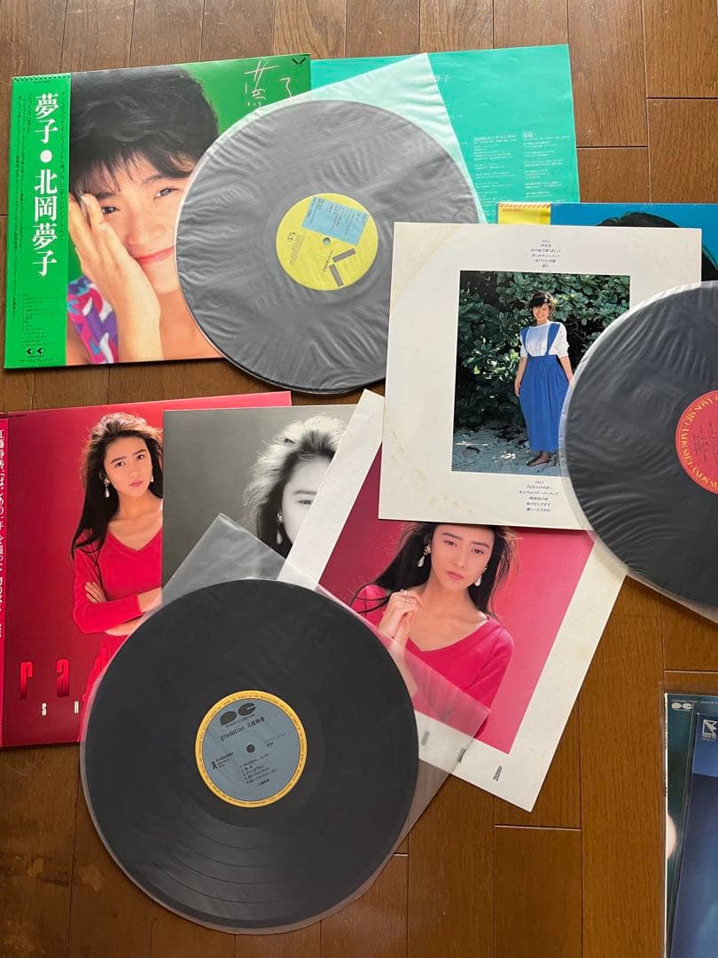 工藤静香、渡辺満里奈、浅香唯、南野陽子、北岡夢子ほかアナログ末期LP12枚セット