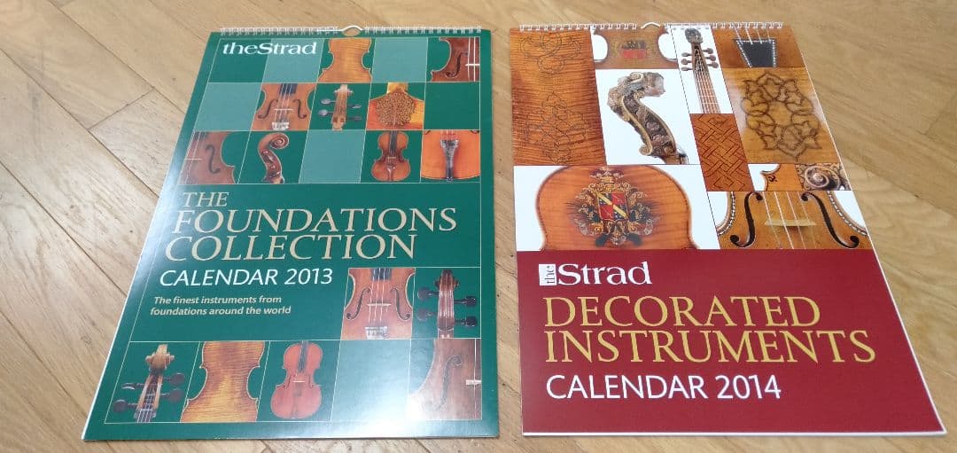 THE STRAD ザ・ストラド　カレンダー　2009～2025　全17個　美品