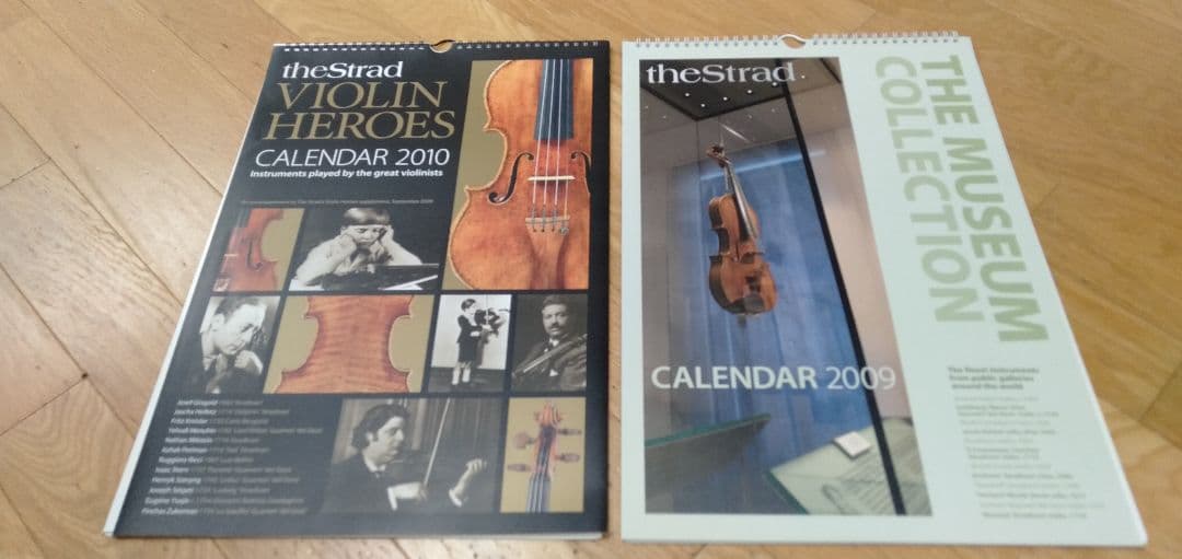 THE STRAD ザ・ストラド　カレンダー　2009～2025　全17個　美品