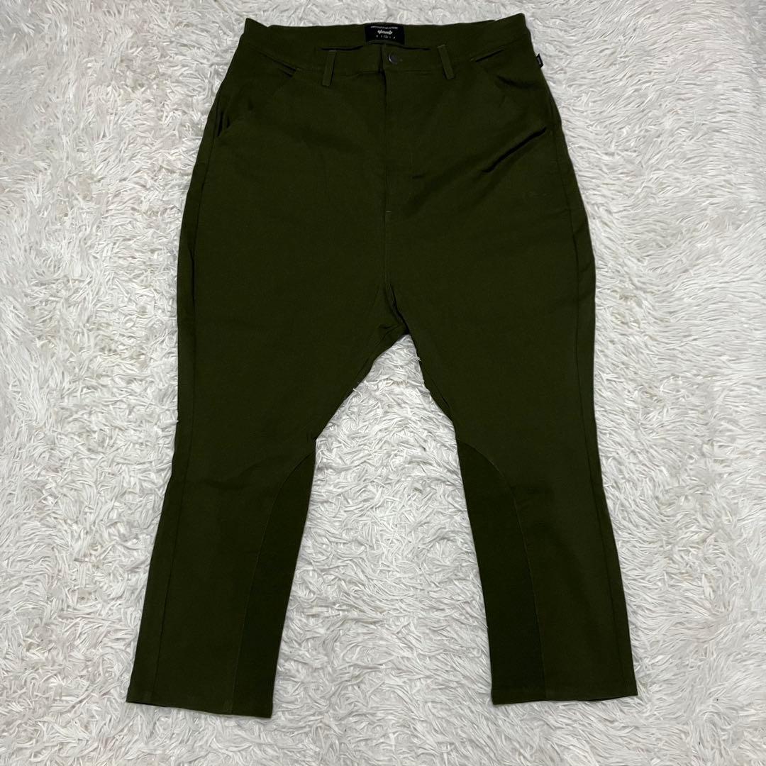 glamb グラム シモンクロップドジョッパーズパンツ カーキ サイズ2