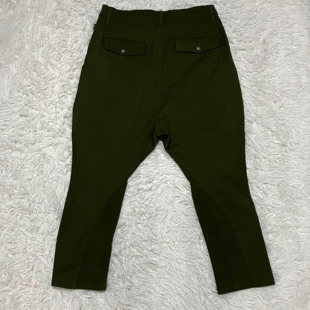 glamb グラム シモンクロップドジョッパーズパンツ カーキ サイズ2