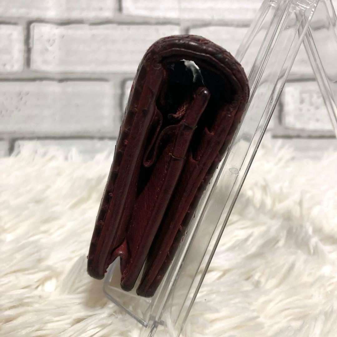 【極希少】 GUCCI 折り財布 コンパクト GGマーモント パイソン レッド