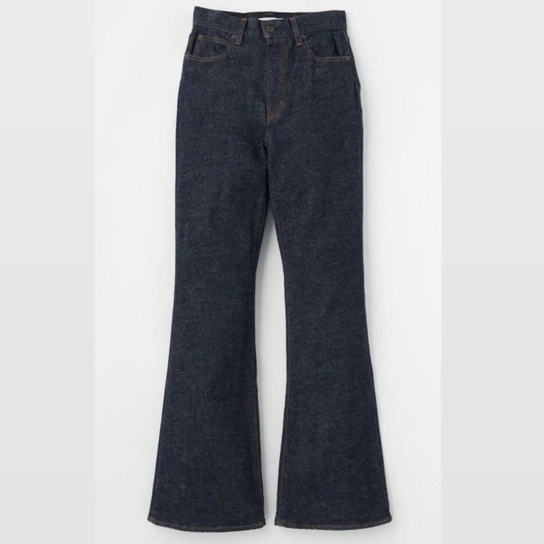 。*様 新品 MOUSSY MVS FLAREデニム 25インチ one was