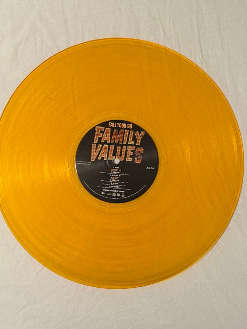 FAMILY VALUES TOUR 98 レコード USオリジナル盤