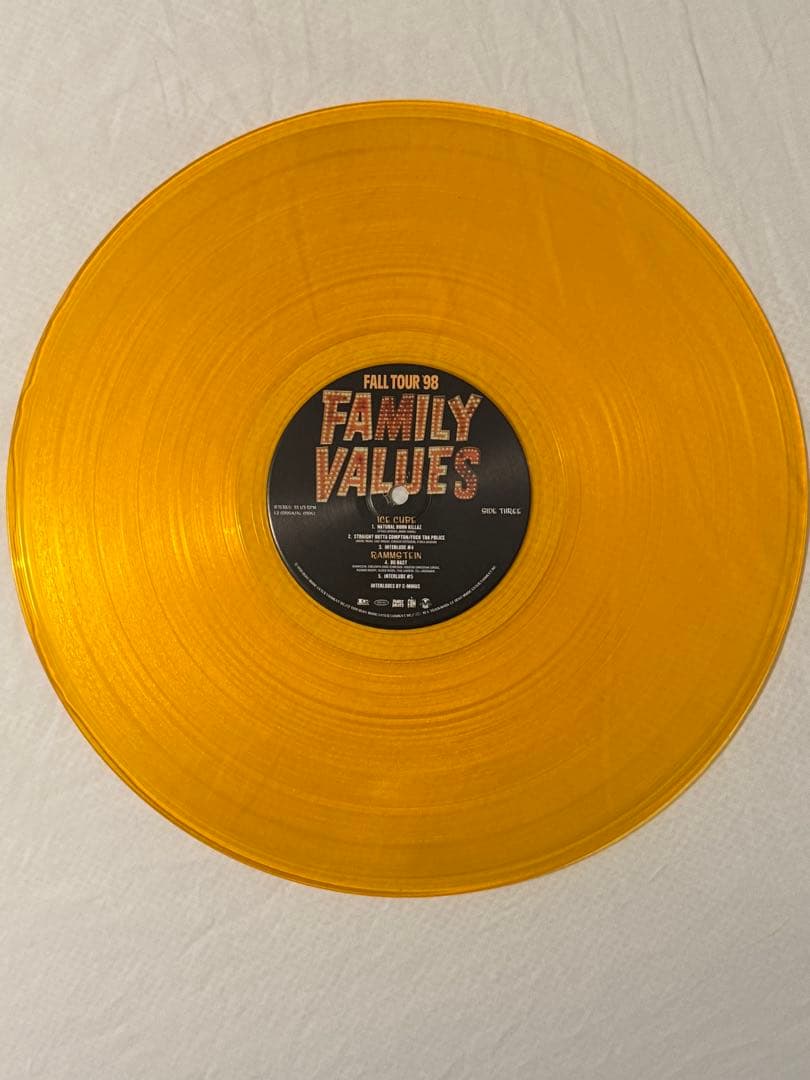 FAMILY VALUES TOUR 98 レコード USオリジナル盤