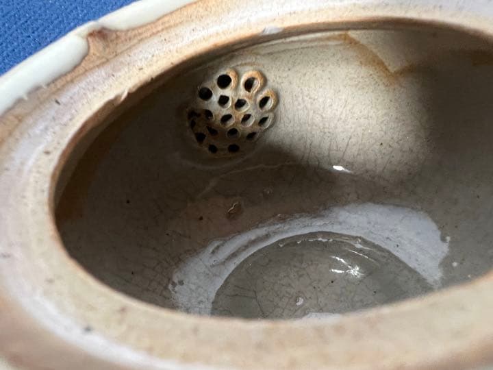 大堀相馬焼　急須　煎茶器　茶道具　左馬