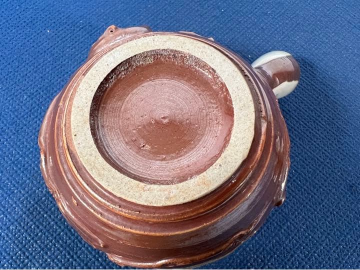 大堀相馬焼　急須　煎茶器　茶道具　左馬