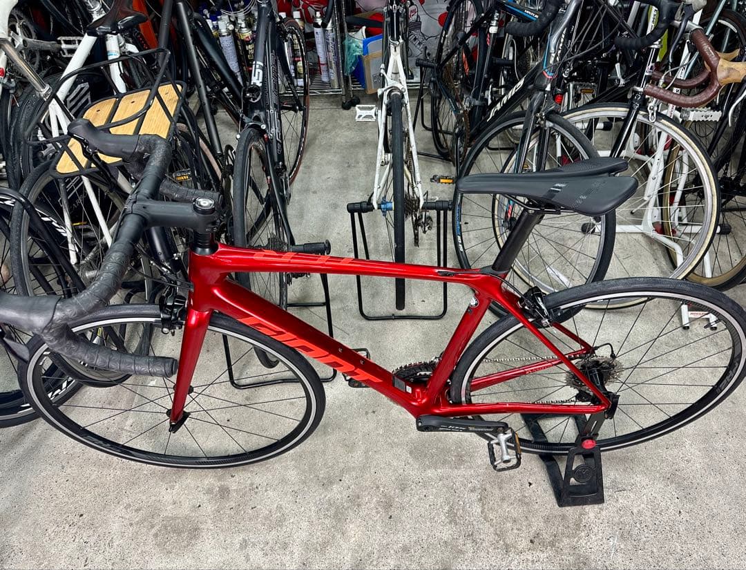 GIANT TCR ADVANCED 2 KOM基本分解発送送料無料！
