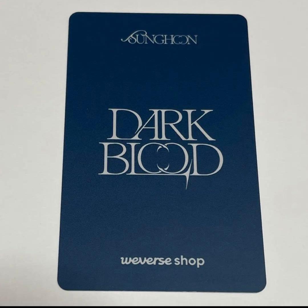 ENHYPEN DARK BLOOD ショケ 特典トレカ ソンフン