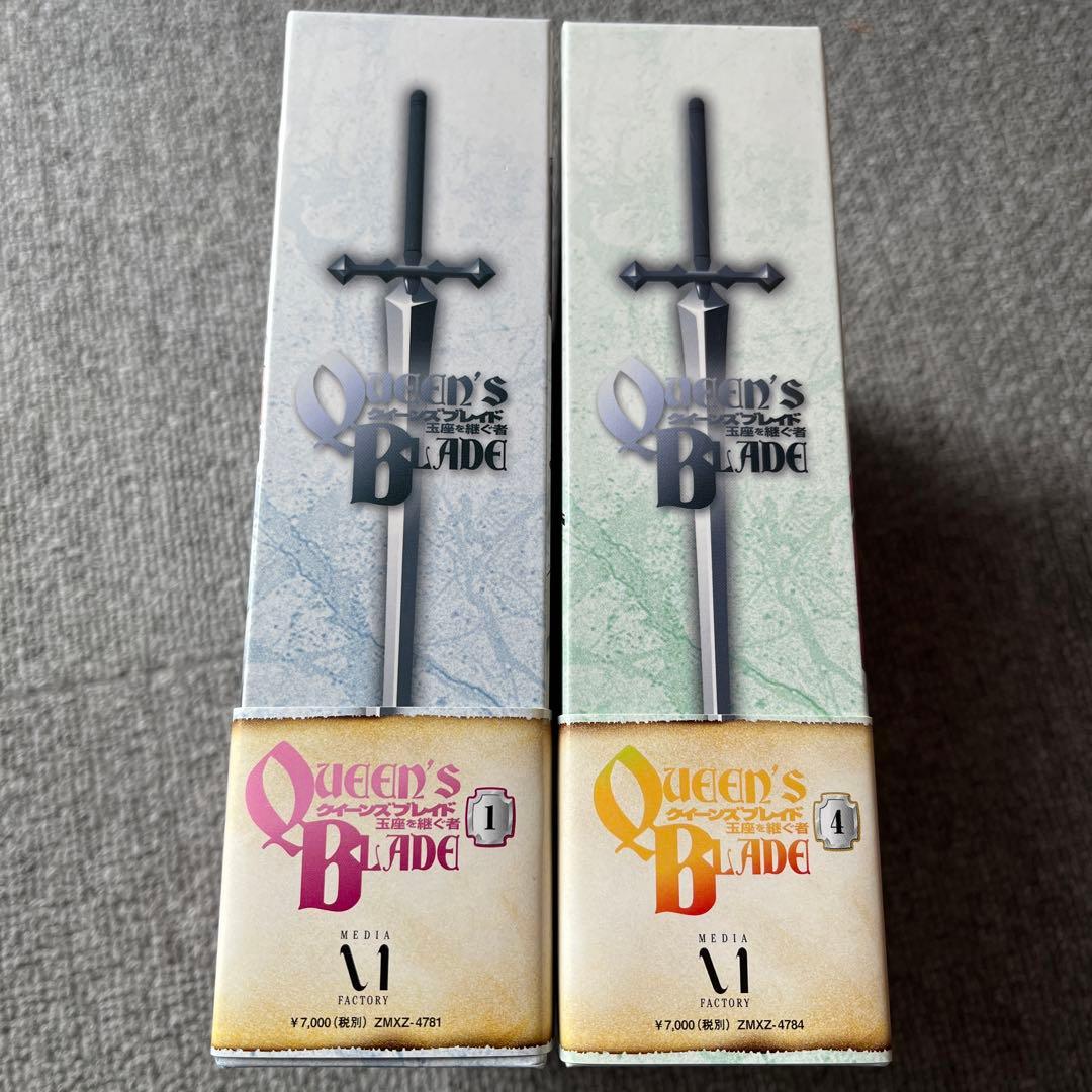 クイーンズブレイド 玉座を継ぐ者 全6巻 BOX付き セット
