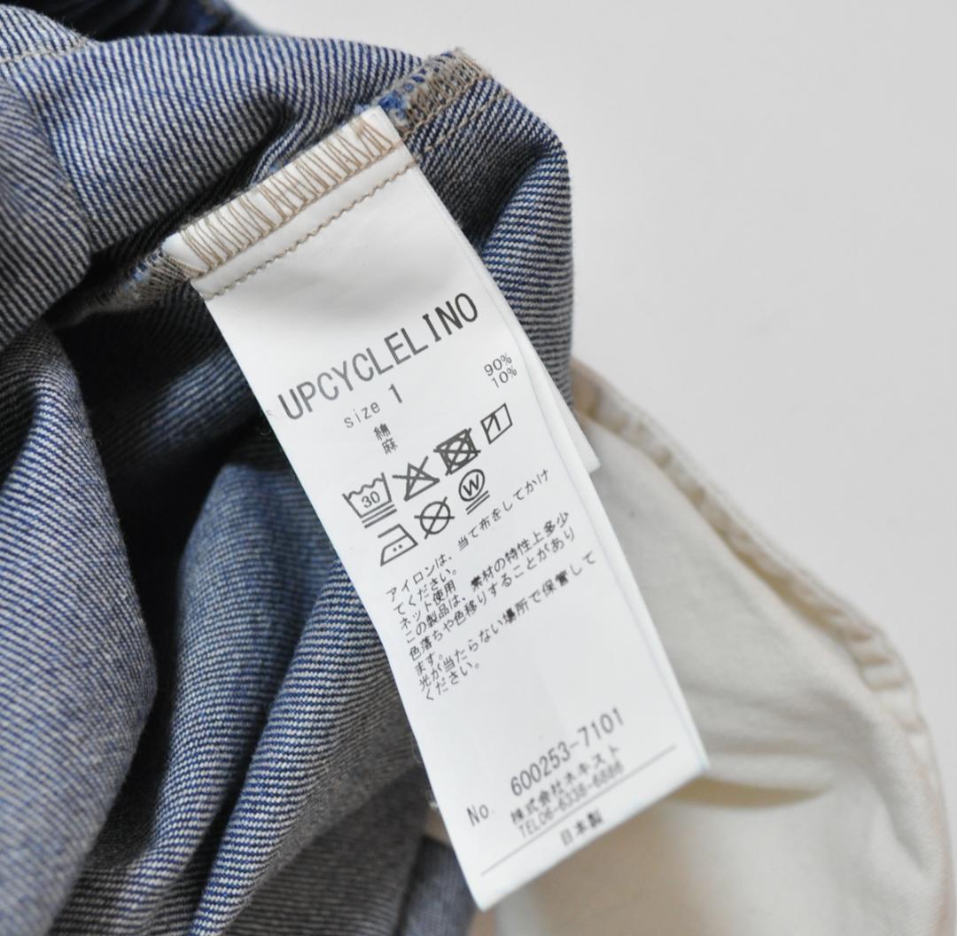 限定 UpcycleLino ネストローブ BASIC デニム5ポケットパンツ