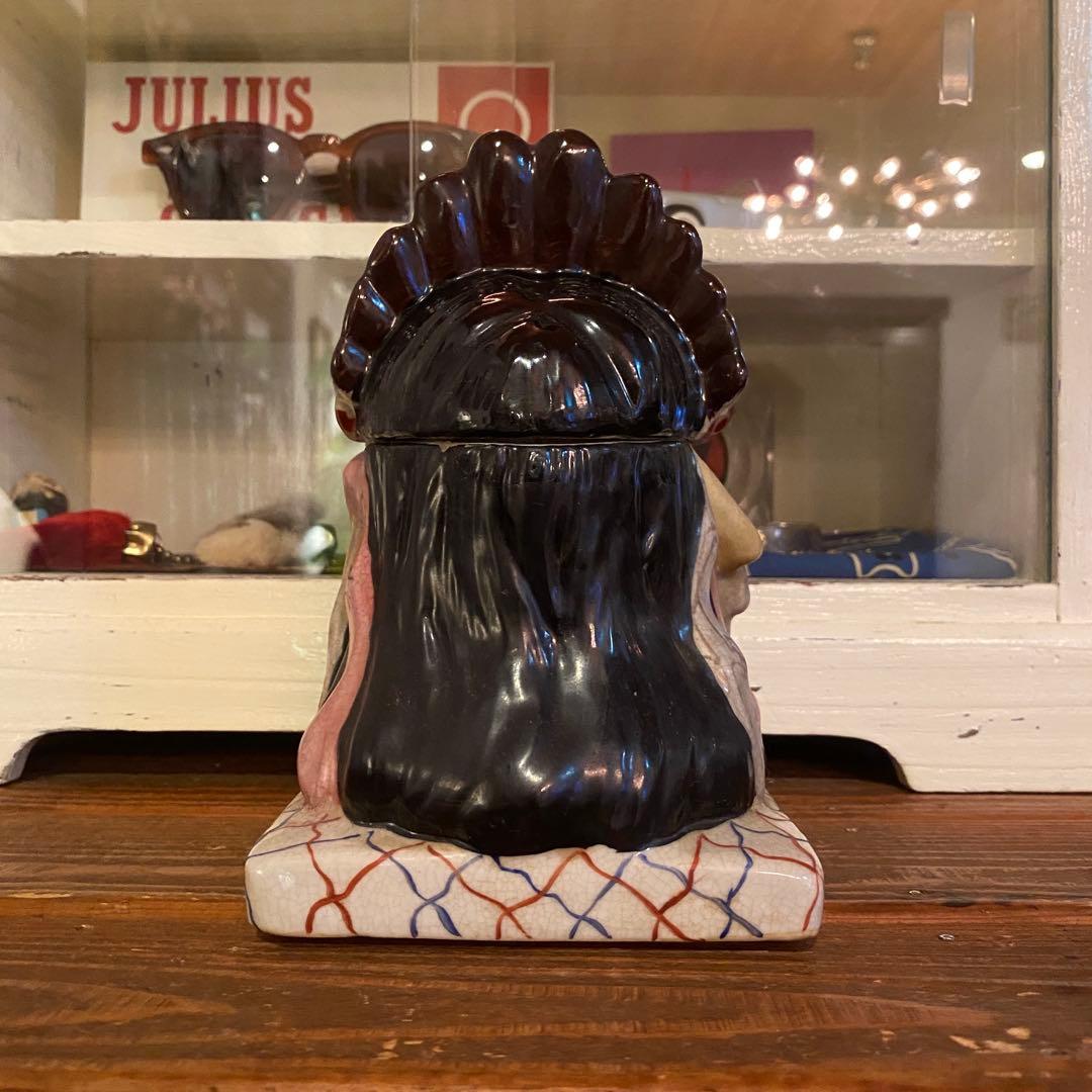 50s インディアン　陶器　タバコ入れ　ネイティブ　ゴローズ　アメトイ