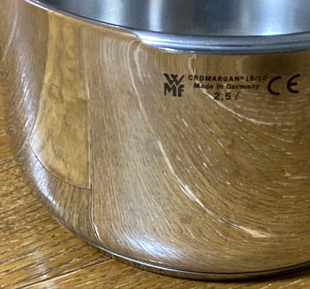 WMFパーフェクトプラス　圧力鍋　2.5L ドイツ製　ガラス蓋付き