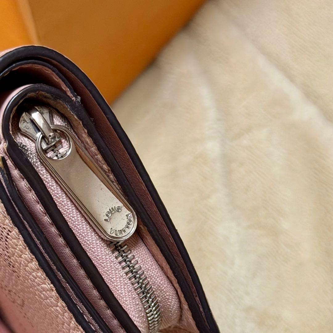 LOUIS VUITTON ピンク 二つ折り財布