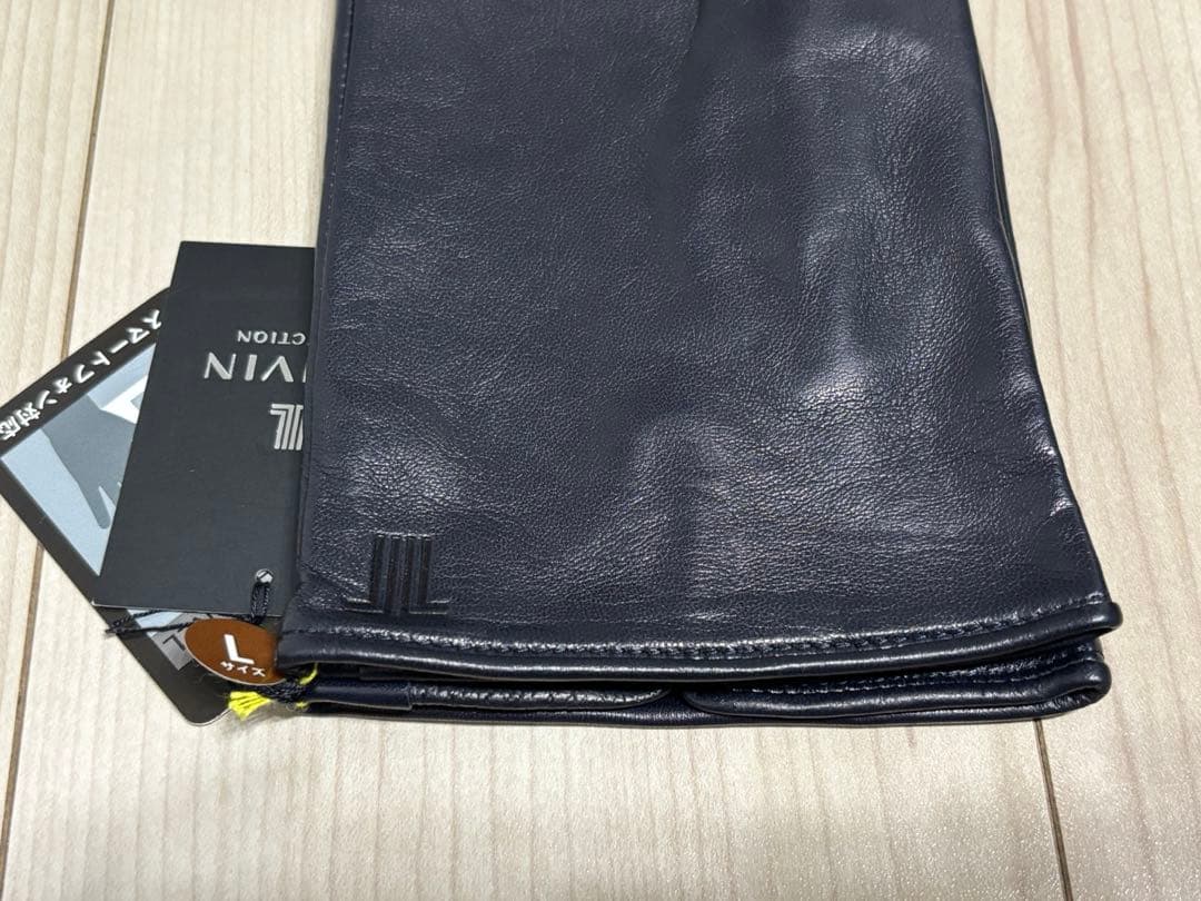 366新品LANVIN COLLECTIONランバン羊革ラムレザー手袋スマホ対応