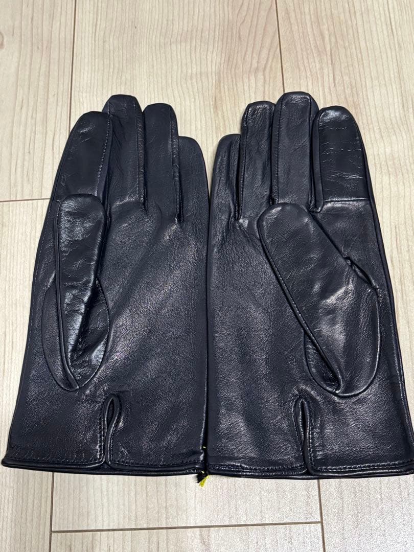 366新品LANVIN COLLECTIONランバン羊革ラムレザー手袋スマホ対応
