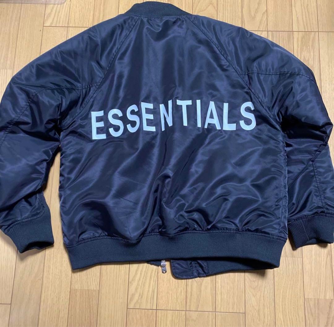 FOG ESSENTIALS フライトジャケット Mサイズ　ブラック