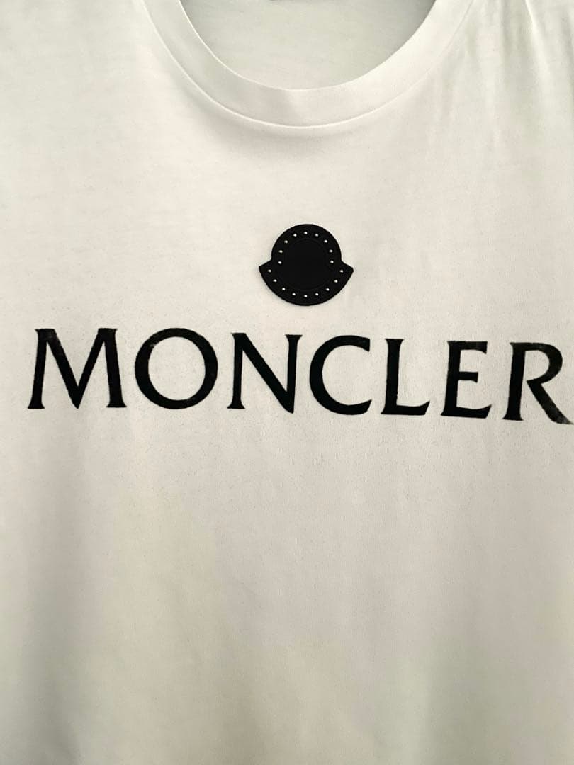 モンクレール　フェルトロゴTシャツ Ｓ